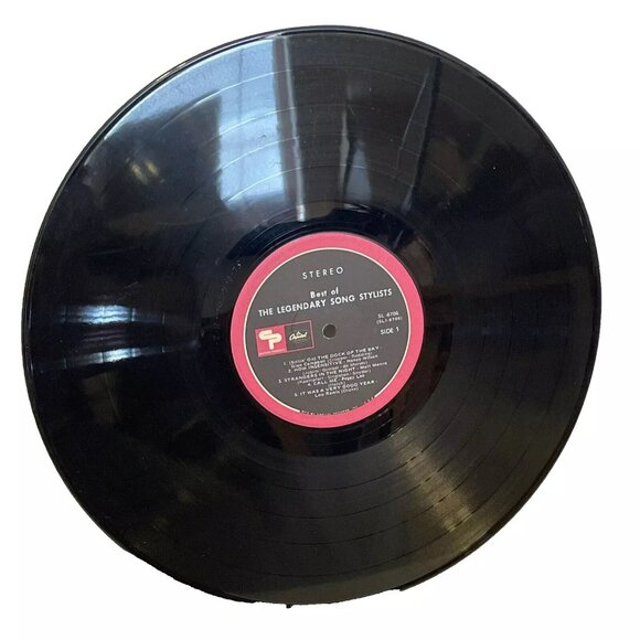RECORD ONLY Best Of The Legendary Song Stylists (Vinyl, 1971) Creative Products - Picture 1 of 6